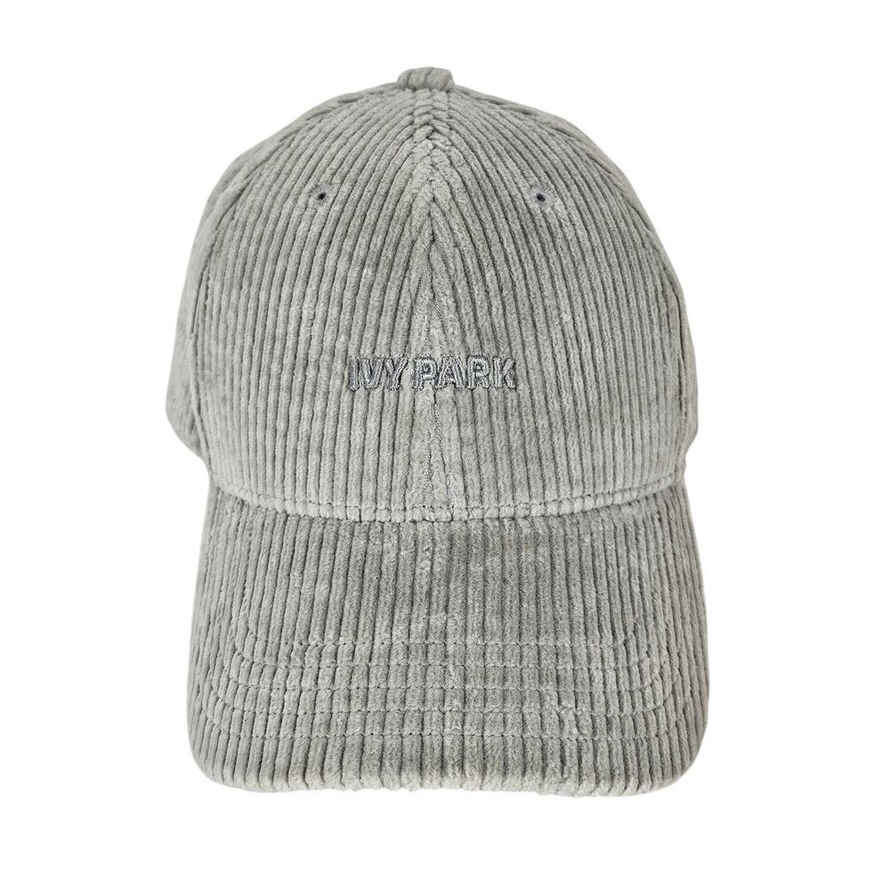ADIDAS IVY PARK UNISEX CORDUROY STRAPBACK GRAY CAP RARE & TRENDY – COMFORT FIT